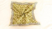 Block Print Bandana Bohemian Style 100 Cotton Neck Scarf Cotton Square Scarf