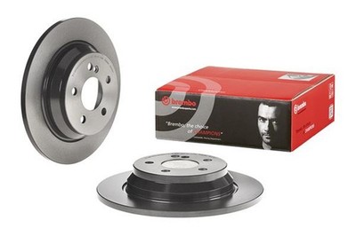 2x Bremsscheibe PRIME LINE - UV Coated BREMBO 08.A734.11 für MERCEDES KLASSE SL