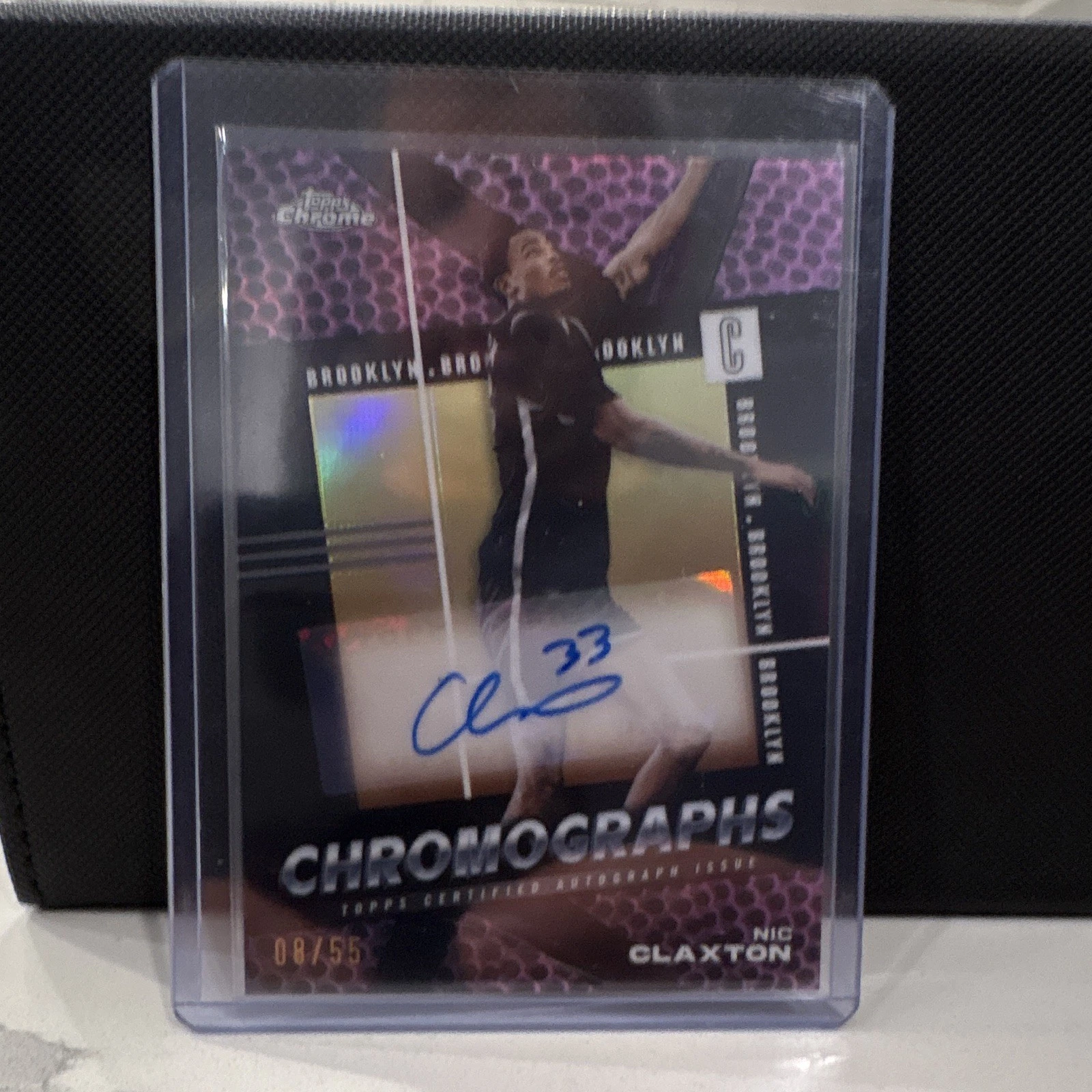 2024-25 Chrome Chromographs Nic Claxton #C-NC Pink /55