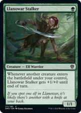 x4 Llanowar Stalker - Dominaria United - NM - MTG