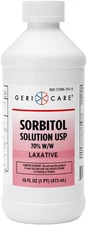 Gericare Sorbitol Liquid Laxative Solution USP 70% W/W, Fast-Acting, Non-Habit F