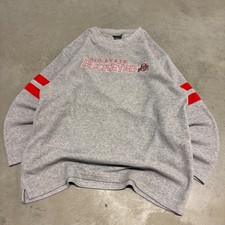 Vintage y2k Gray Ohio State University Crewneck Sweatshirt