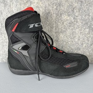 TCX X-Road Waterproof Motorcycle Riding Boots Black Red Men\'s US 12 EU 46 RT-RACE - BLACK/RED | | Dainese main image 2
