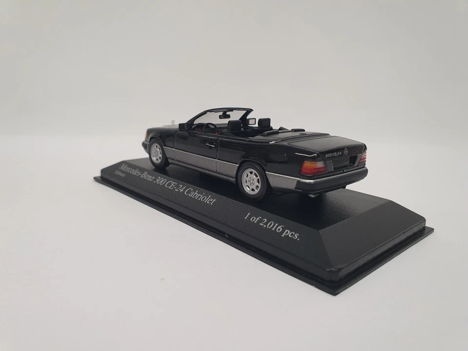 1/43 MERCEDES-BENZ 300 CE-24V CABRIOLET E-CLASS 1990 MINICHAMPS 400037030 - Image 3 of 4