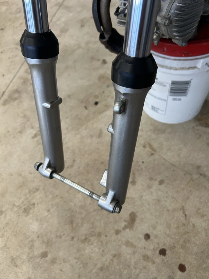 Klx 110 2020 horquilla delantera y triple árbol Foto 4 de 4