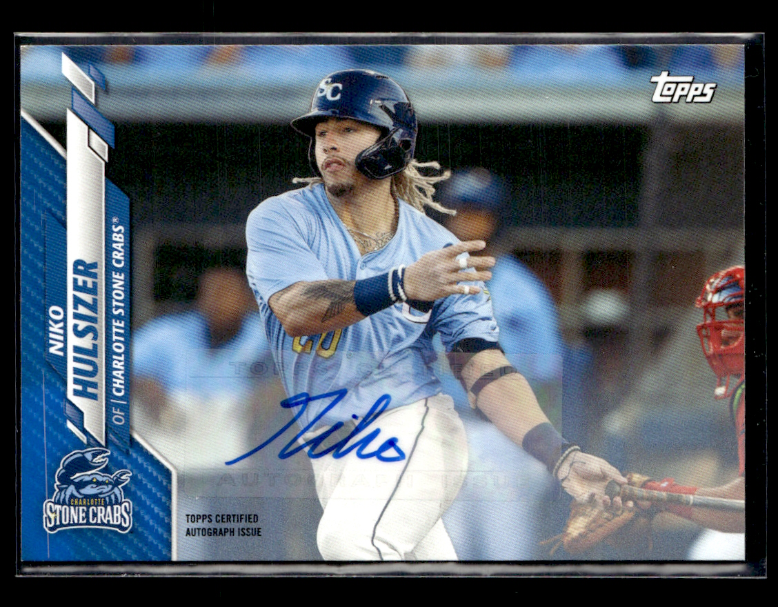 2020 Topps Pro Debut - Niko Hulsizer #PD-13 Blue Autographs /150 (AU, RC)