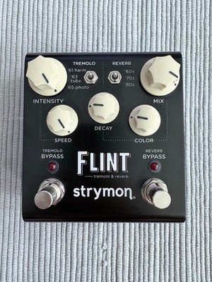 Strymon Flint V1 Tremolo Reverb Effects Pedal