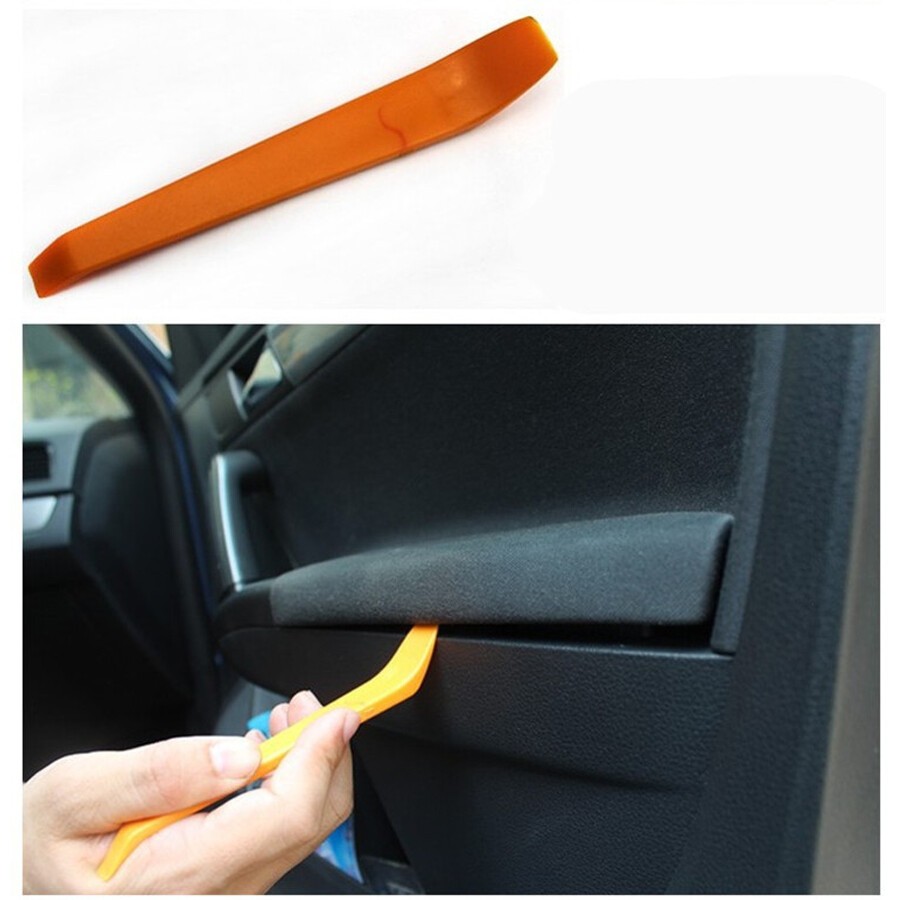 Plastic Trim Removal Pry Tool Set for Car Radio Panel Door Dash Clip Fasteners