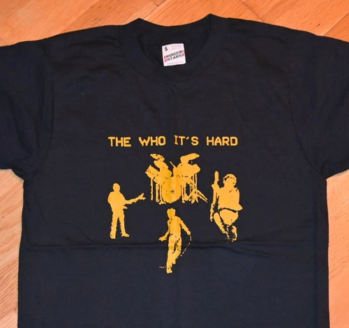 *1982 THE WHO* vtg rock concert tour promo tee t-shirt (S) R 1980s vintage concert t-shirt, vintage, size S, single stitch, B+ condition