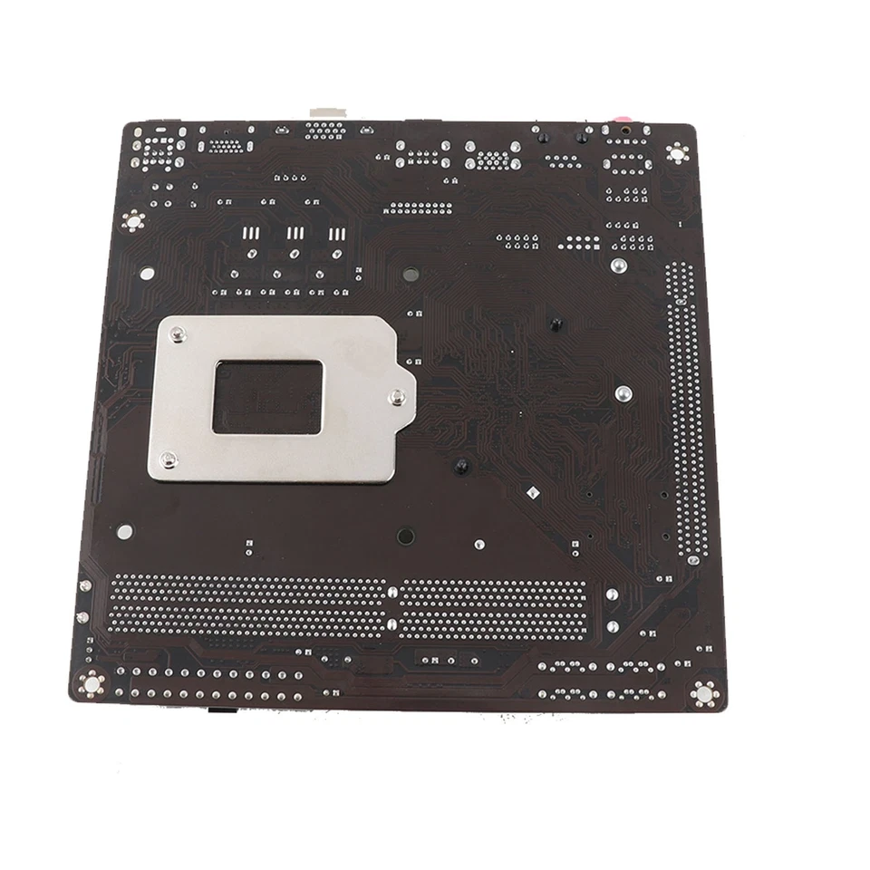 LGA 1155 Motherboard NVME WiFi M.2 VGA HD Output 9 USB 2.0 DDR3 Mini ITX Mot NEW - Bild 3 von 4