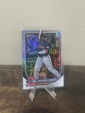 Jhonkensy Noel 2025 Bowman Chrome Mega Box Mojo Refractor RC Guardians #81