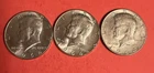 Lot Of 3 - 1964 Silver Kennedy Half Dollars