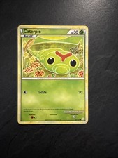 Pokémon TCG Caterpie Heartgold Soulsilver Card 57/123 Regular Common