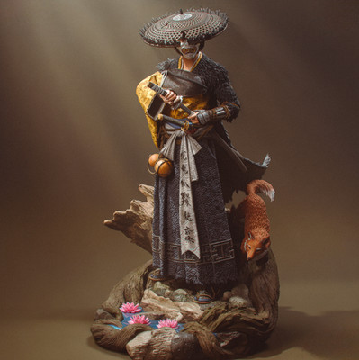 Atsu - Ghost of Yotei - High Quality 14K Resin - UNBEMALT