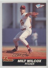 1989 T&M Senior Professional Baseball Association Box Set Milt Wilcox #114 0tc