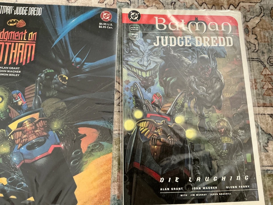Juego de 3 cómics Batman Judge Dredd Judgement Gotham y Ultimate Riddle Foto 4 de 4