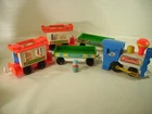 Vintage Fisher Price Little People Express Train LOT