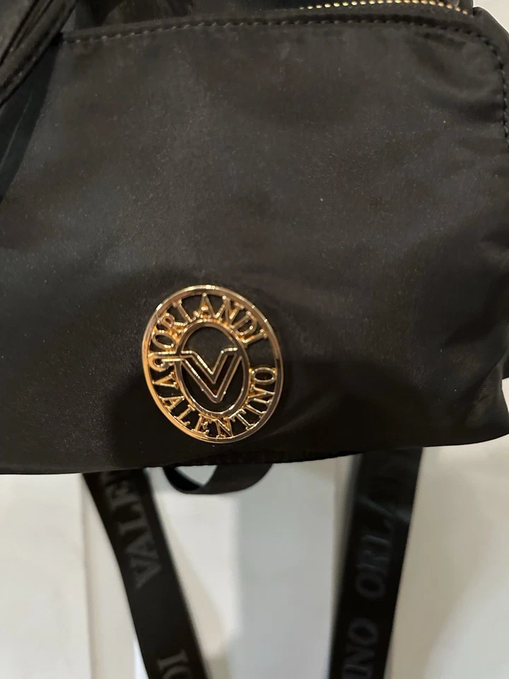 Mochila pequeña de nailon Valentino Orlandi con billetera adicional nueva con etiquetas Foto 2 de 4