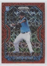2021 Panini Prizm Red Velocity Prizm Jorge Guzman #27 0ms2