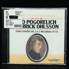 Chopin: Piano Sonatas No. 2 & 3; Mazurkas Op. 59 (CD, 1992, Laserlight) SEALED