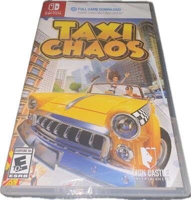 Taxi Chaos - Nintendo Switch - ***New/Sealed***