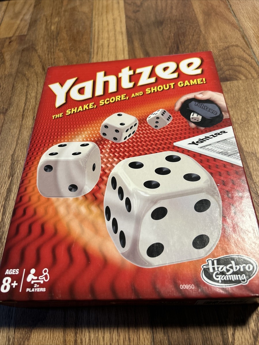Yahtzee game, the classic shake, score And Shout dice game, Sealed