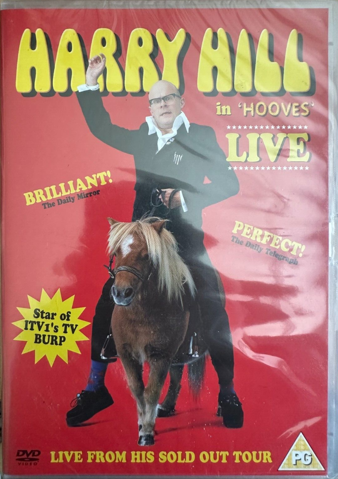 Harry Hill in Hooves Live - Region 2 DVD - New & Sealed