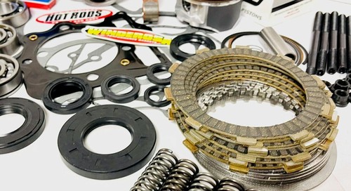06+ TRX 450R 100mm Big Bore Stroker Complete Rebuild KPMI Valves Stage 3 Cam Kit - Bild 8 von 9