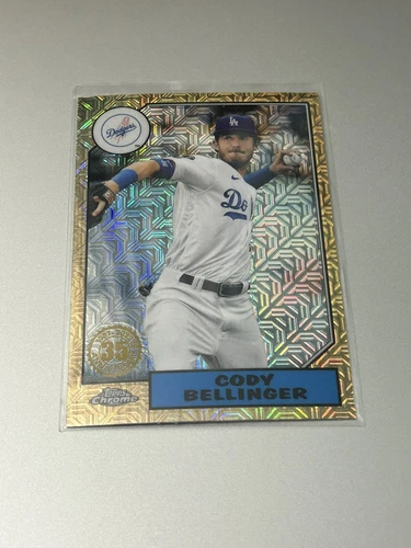 Cody Bellinger Chrome 2022 Topps Chrome Cody Bellinger Chrome #T87C Refractor