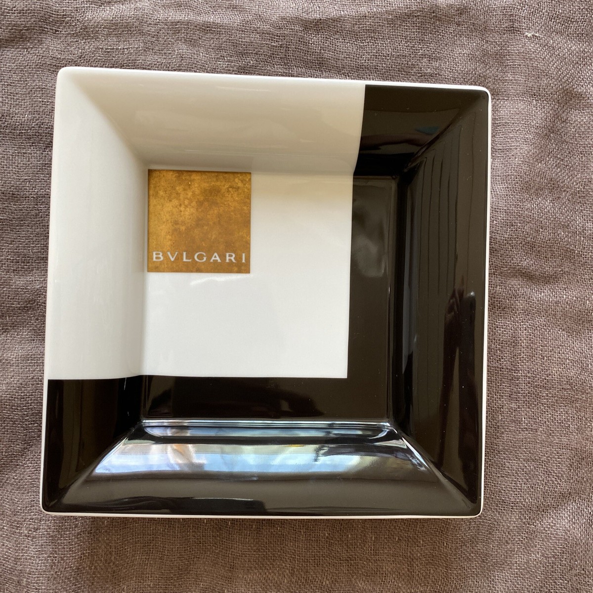 Bvlgari Pascolo Rupestre Tray / Ashtray 7 inches square Rosen thal