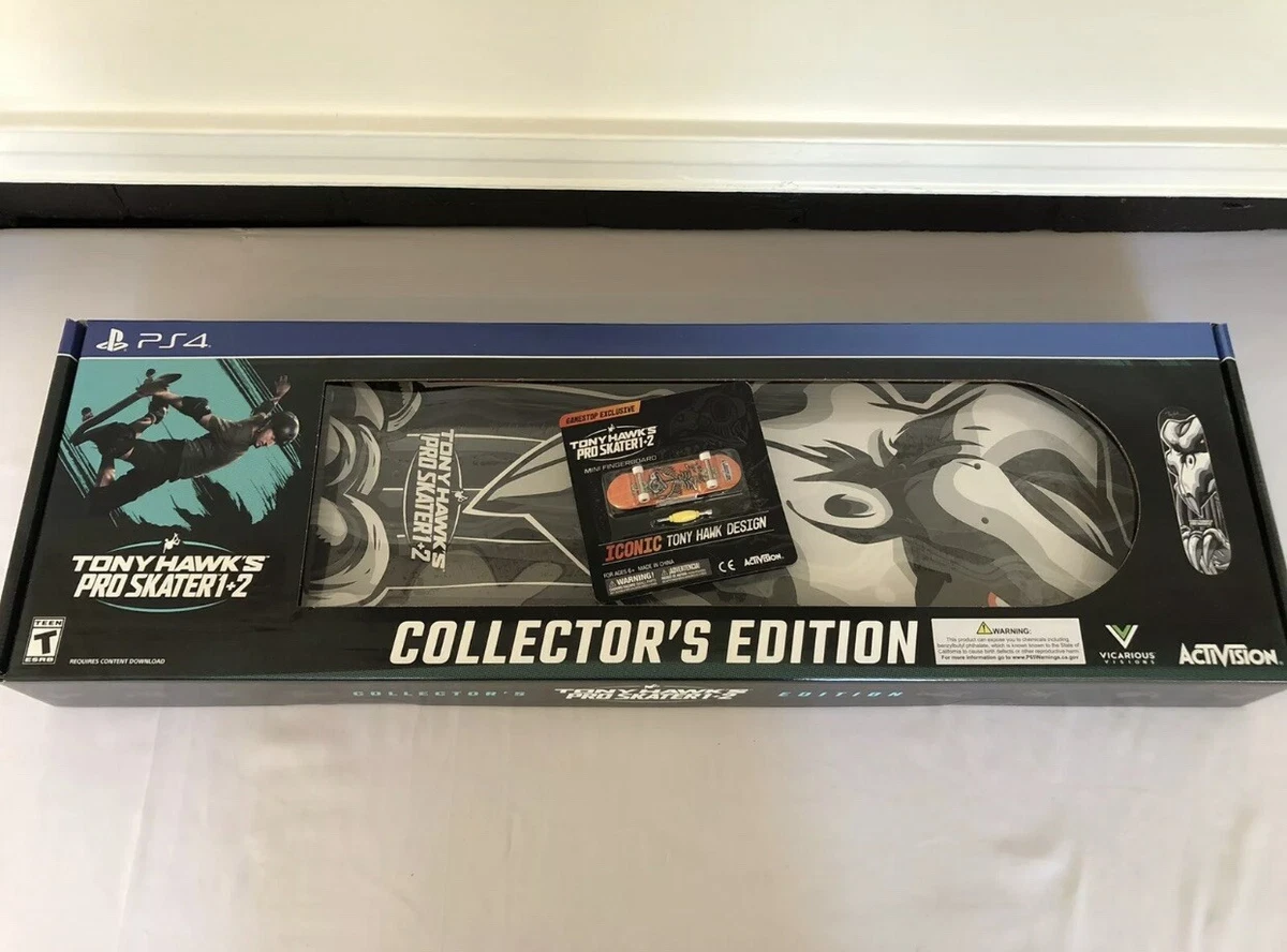 Tony Hawk s Pro Skater 1 and 2 Collector s Edition PS4 IN HAND w