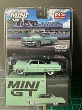 1:64 MiniGT Lincoln Capri 1954 Parlane Green MGT00823-MJC TSM Model
