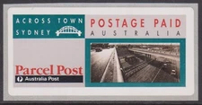 (F310-82) 1991 Australia Across town Sydney parcel post label MUH (CG) 