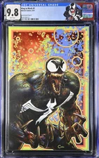 CGC 9.8 King in Black #1 Ltd Clayton Crain Black Light Excl Virgin Variant Knull