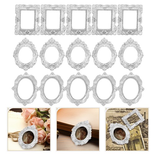 15 Pcs Tiny Picture Frames Zubehör Für Ölrahmen Rahmenzubehör - 第 4/12 張圖片
