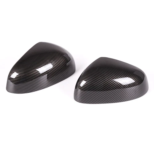 Carbon Fiber Look Side Rearview Mirror Cover Cap For Benz Smart Fortwo 2015-2024 - Picture 10 of 10