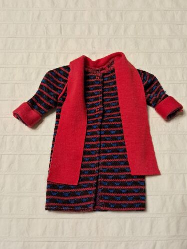 1987 Bellissimo cappotto Barbie Sweater Soft Fashions #4484 Superstar Mattel - Foto 3 di 7