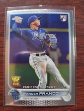 2022 Topps Chrome Update #USC200 Wander Franco Base RC Rookie Debut TB Rays