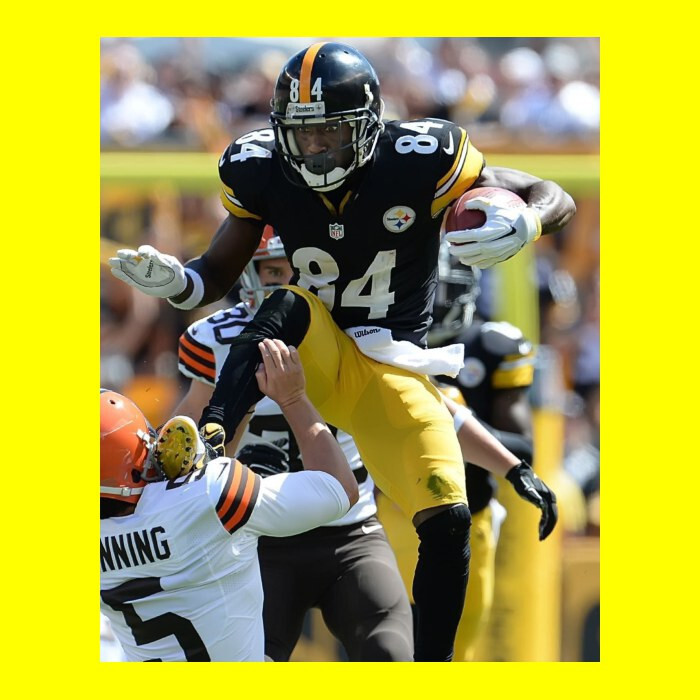 Antonio Brown - Pittsburgh Pirates #C1D18 - 8x10 Photo Printed At A Lab
