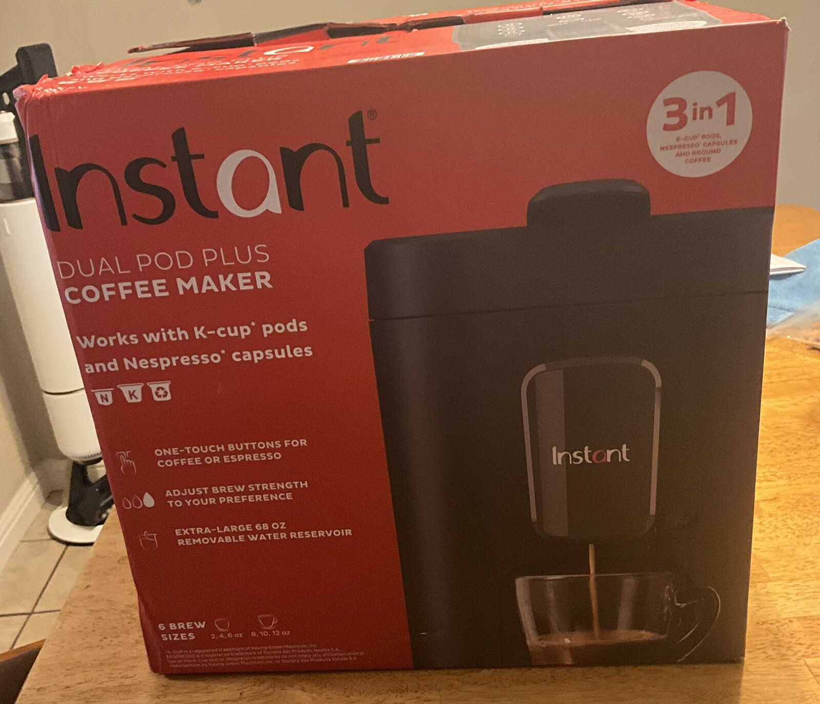 Instant Pot Dual Pod Plus 3-in-1 Coffee Maker with Espresso Machine, Pod Coffee-image