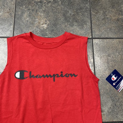 NEW! Boy’s/Kid’s Champion Tank Top Shirt Size Medium W/Tags - 第 2/4 張圖片