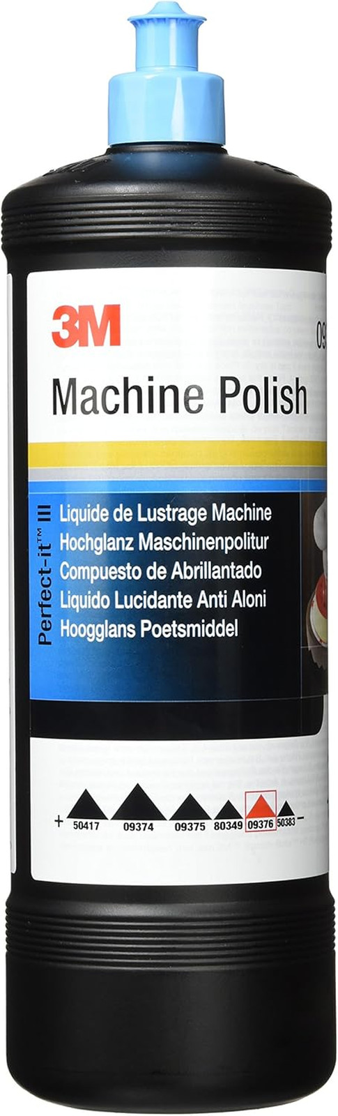 3M 09376 Liquido Lucidante per Auto 1L - Qualità Professionale 3M