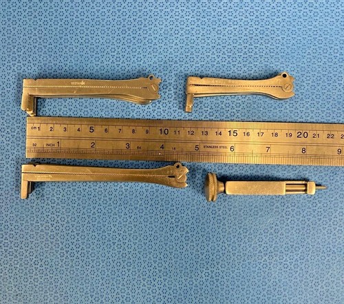 10 Piece V. Mueller Miltex DeMartel-Wolfson Anastomosis Intestinal Clamp Set - Picture 7 of 7