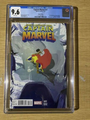 Captain Marvel #17 1:20 Campion Variant 2nd Kamala Khan Cameo CGC 9.6