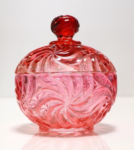 Baccarat Rosaces multiples Rose Sphere Glass Figurine trinket Width 4.3 Height 5 - Picture 2 of 9