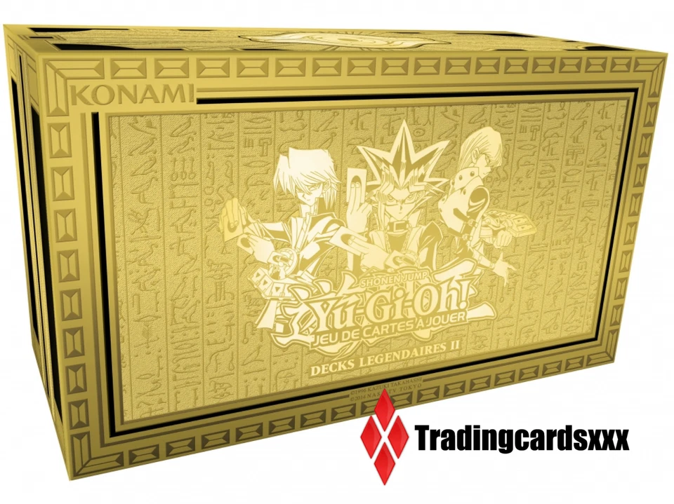 Yu-Gi-Oh! Coffret Decks Légendaires II (2) : Yugi, Kaiba & Joey