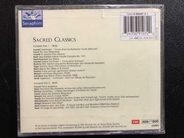 Sacred Classics (CD, Feb-1996, 2 Discs, Warner Classics (USA)) for