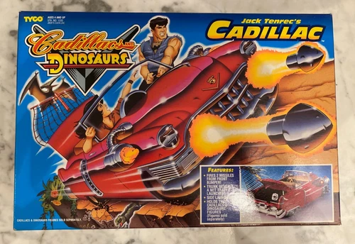 Vintage 1993 Cadillacs and Dinosaurs Jack Tenrec's Cadillac TYCO Sealed Inside