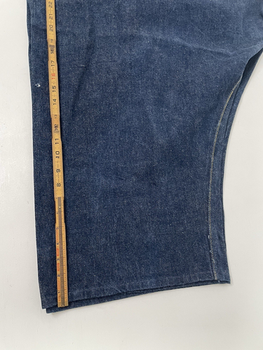 LEVIS Big E Selvedge Jeans Men’s Full Button Custom Pants No Size Approx. 68" - Picture 20 of 24