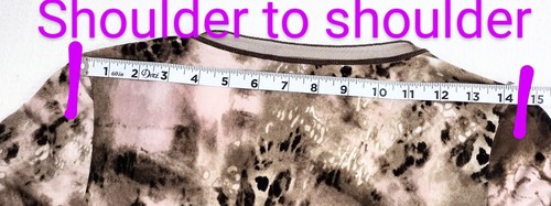 Damen Surplice Bluse Animal Print Mehrfarbig Gr. M von Papillonblanc Spitzenbesatz - Bild 9 von 19
